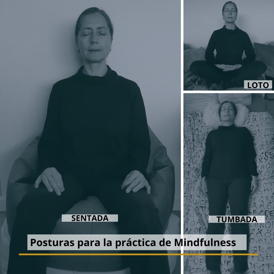 meditación postura y respiración